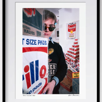 Fotografía titulada "A. Warhol,  Superma…" por Henri Dauman, Obra de arte original, Fotografía no manipulada