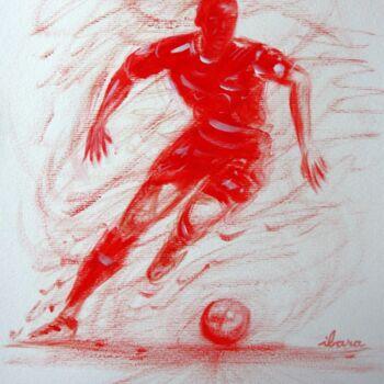 Dibujo titulada "football-n-22-dessi…" por Henri Ibara, Obra de arte original, Otro