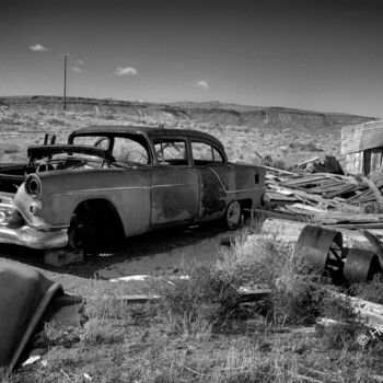 Fotografía titulada "American car cultur…" por Herve Donnezan, Obra de arte original, Fotografía digital