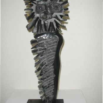 Sculpture titled "hibou qui rendez-vo…" by Ohe, Original Artwork