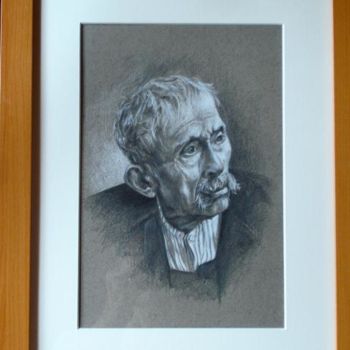 Drawing titled "jean" by Helene Gaben Laurié, Original Artwork, Other