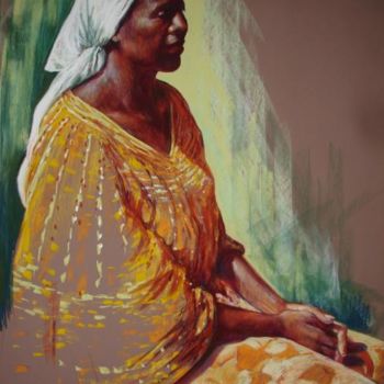 Painting titled "Nahéma" by Helene Gaben Laurié, Original Artwork