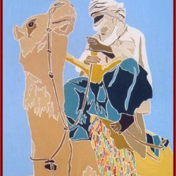 Painting titled "Mehari" by Vincent Honnore, Original Artwork