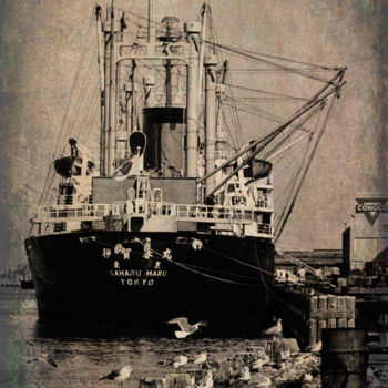 Fotografía titulada "Gaharu Maru" por Travis Burgess, Obra de arte original, Fotografía manipulada