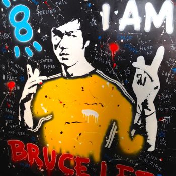 「i-am-bruce lee-joha…」というタイトルの絵画 Johanne 8によって, オリジナルのアートワーク