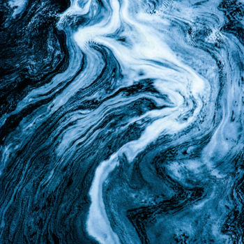 Fotografie mit dem Titel "WATER ABSTRACTION I" von Iryna Shpulak, Original-Kunstwerk, Digitale Fotografie