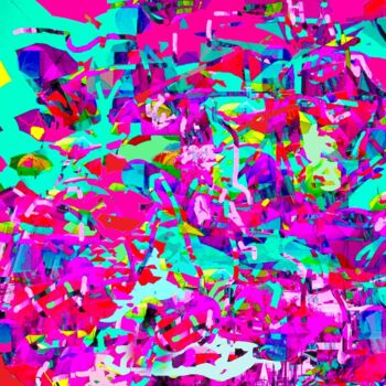 Arte digitale intitolato "GIOIOSE EMOZIONI -…" da Iannilli  Laila Antonella, Opera d'arte originale, Pittura digitale