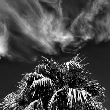 Fotografia intitolato "Ciel d'été avec CIR…" da Ida Arundo, Opera d'arte originale, Fotografia digitale