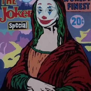 "Mona Lisa Joker" başlıklı Tablo Ignacio Galli tarafından, Orijinal sanat, Akrilik