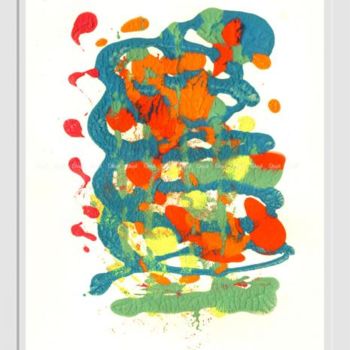 Artesanato intitulada "Color tornado" por Sirena, Obras de arte originais
