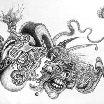 Drawing titled "Siafu" by Igzotic, Original Artwork