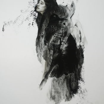 Drawing titled "Laura" by Inna Komarova, Original Artwork, Other