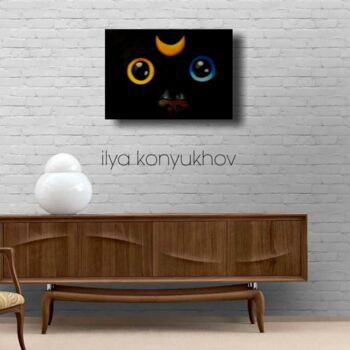 Painting titled "ilya konyukhov "Lun…" by Ilya Konyukhov, Original Artwork, Other