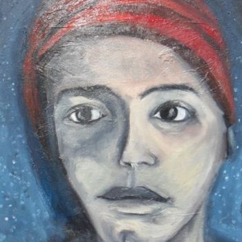 Pintura titulada "Maria" por Jan-Chris Cilliers, Obra de arte original, Oleo