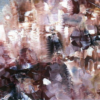 Pittura intitolato "Причал" da Igor Shorts, Opera d'arte originale, Olio