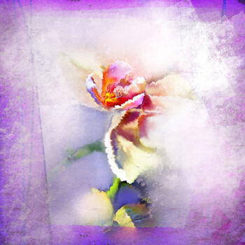 Painting titled "Flower Composition…" by Ira Tsantekidou, Original Artwork, Digital Painting