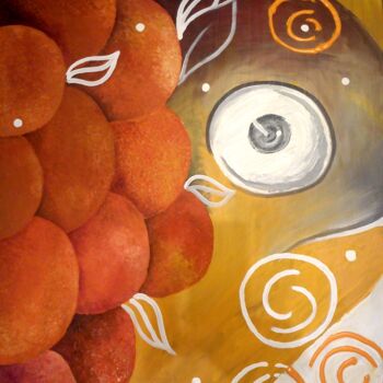 제목이 "Poisson Orange"인 미술작품 Iracéma Lambotte (ira)로, 원작