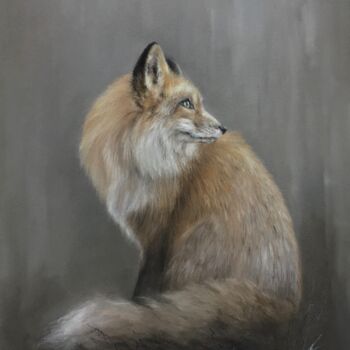 "Fox" başlıklı Resim Irene_art tarafından, Orijinal sanat, Pastel