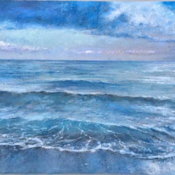 Zeichnungen mit dem Titel "Sea motif" von Irene_art, Original-Kunstwerk, Pastell