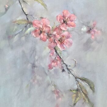 Dessin intitulée "Spring flowers" par Irene_art, Œuvre d'art originale, Pastel