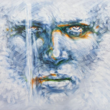 Pittura intitolato "ICE IN THE AIR_XII…" da Irina Inozemtseva-Lopes, Opera d'arte originale, Acrilico