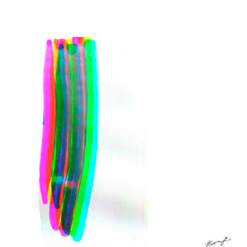 Grafika cyfrowa / sztuka generowana cyfrowo zatytułowany „Sled” autorstwa Irina Kromm, Oryginalna praca, 2D praca cyfrowa Za…
