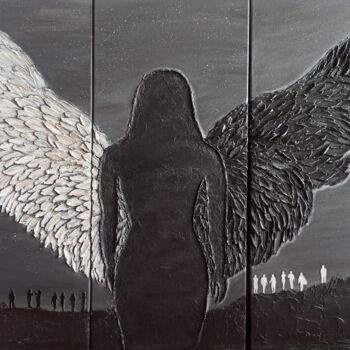 Pittura intitolato "Твой выбор" da Irina Vishniakova, Opera d'arte originale, Acrilico