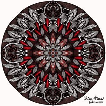 数字艺术 标题为“Mandala” 由Irina Bbota, 原创艺术品, 2D数字工作