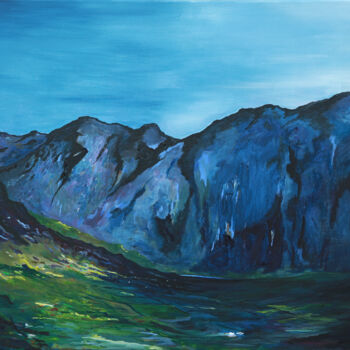 Картина под названием "The Poison Valley" - Conor Murphy, Подлинное произведение искусства, Акрил