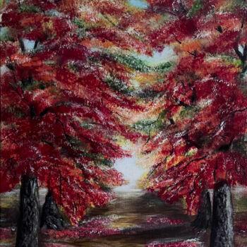 绘画 标题为“Velvet Autumn” 由Iryna Chaplia, 原创艺术品, 丙烯