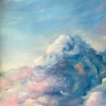 Pintura titulada "Sky sleeping" por Iryna Macautsova, Obra de arte original, Oleo