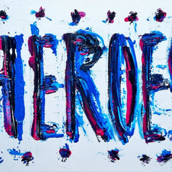 Pintura titulada "Heroes" por Isa-Isarielle, Obra de arte original, Acrílico