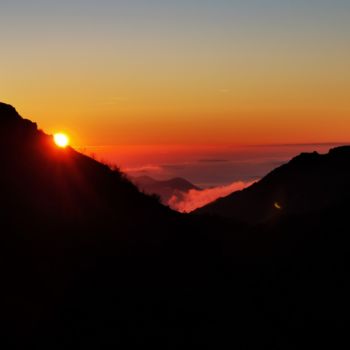 Fotografia zatytułowany „Coucher de soleil” autorstwa Isabelle Pautrot, Oryginalna praca