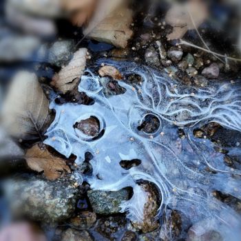 Fotografie getiteld "Le diable de glace" door Isabelle Pautrot, Origineel Kunstwerk, Niet gemanipuleerde fotografie