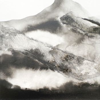 Peinture intitulée "Richter in the head…" par Isabelle Mignot, Œuvre d'art originale, Encre