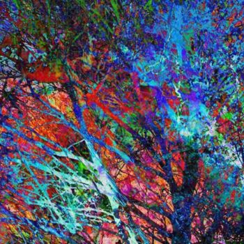 Digital Arts titled "Funk trees" by Millenia Foxtrot (Shadow Zero), Original Artwork