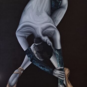 Pintura titulada "Inchino 3" por Italo Somma, Obra de arte original, Acrílico Montado en Bastidor de camilla de madera