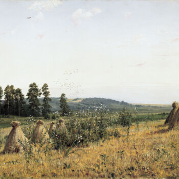 Pintura titulada "Paysage de Polessky" por Ivan Chichkine, Obra de arte original, Oleo