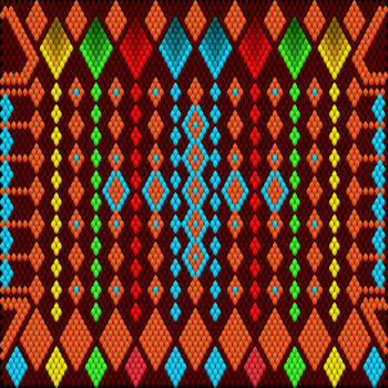 Digital Arts titled "Ethnic ornament  in…" by Ihor Ivanov, Original Artwork, 2D Digital Work