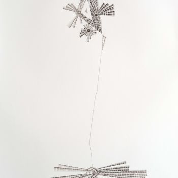 「L'ami imaginaire 3」というタイトルの描画 Izabela Hrenによって, オリジナルのアートワーク, 鉛筆