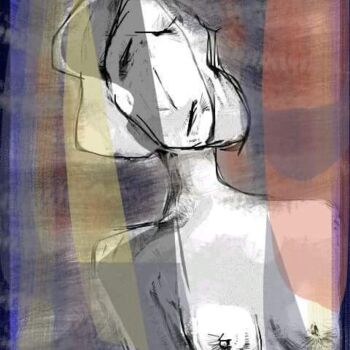 Digital Arts titled "Sans titre 56" by Jacky Patin, Original Artwork