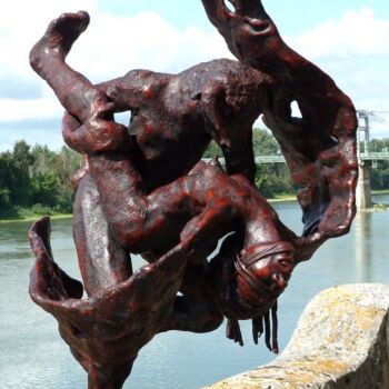 雕塑 标题为“cosmic connexion” 由Jacques Stauffert, 原创艺术品