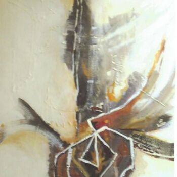 Painting titled "Argna" by Jacques Troupel, Original Artwork, Oil