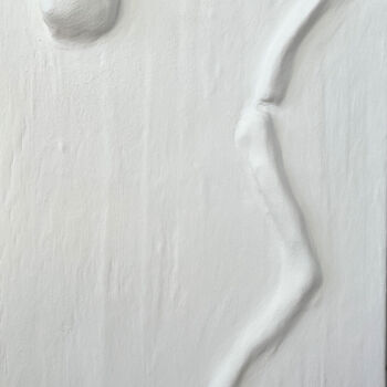 Картина под названием "Mediterranean" - Jag, Подлинное произведение искусства, Гипс Установлен на Деревянная рама для носилок