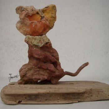 Γλυπτική με τίτλο "LE CHAT" από Jaime Garcia, Αυθεντικά έργα τέχνης