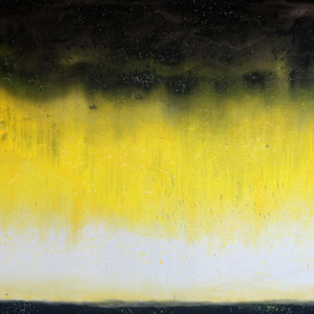 Peinture intitulée "'Mondscheinsonate'" par Jan Aanstoot, Œuvre d'art originale, Huile Monté sur Aluminium