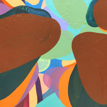绘画 标题为“Cumulations 07” 由Jan Astner, 原创艺术品, 丙烯