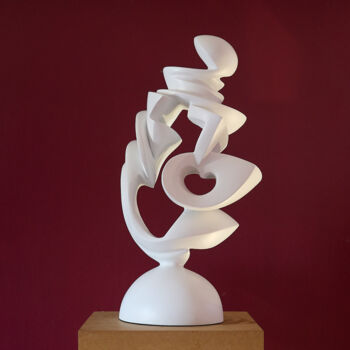 Sculpture titled "Expansion of the He…" by Jan-Willem Krijger, Original Artwork, Resin