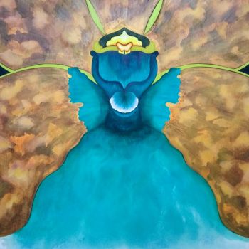 Pintura titulada "Orquidea" por Jany Torres, Obra de arte original, Acrílico