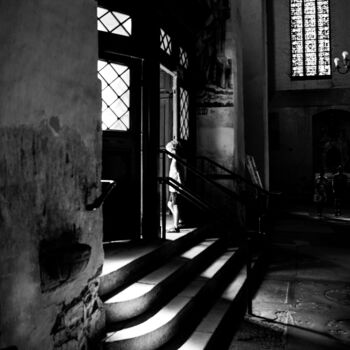 Fotografia intitolato "Gothic church" da Jarek Sieczkowski, Opera d'arte originale, Fotografia digitale